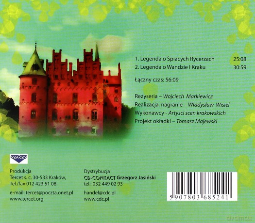 Składanka: Legendy dla dzieci: O Wandzie i Kraku (digipack) [CD]