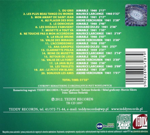 Składanka: Les Accordeons De Paris (digipack) [CD]