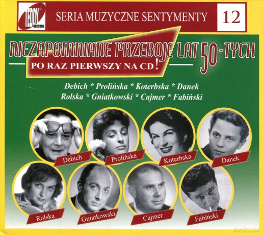 Składanka: Niezapomniane przeboje lat 50-tych,12 (digipack) [CD]