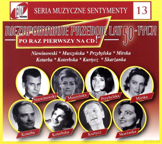 Składanka: Niezapomniane przeboje lat 50-tych,13 (digipack) [CD]