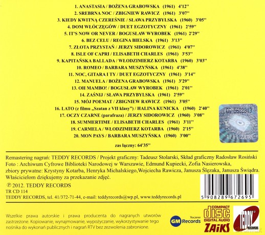 Składanka: Niezapomniane przeboje lat 60-tych,14 (digipack) [CD]
