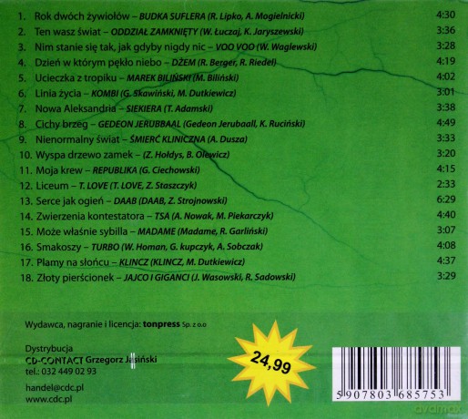 Składanka: Przeboje Polskiego Rocka Vol.3 [CD]