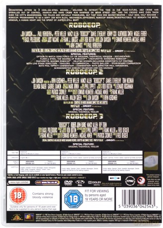 RoboCop 1-3 [3DVD]