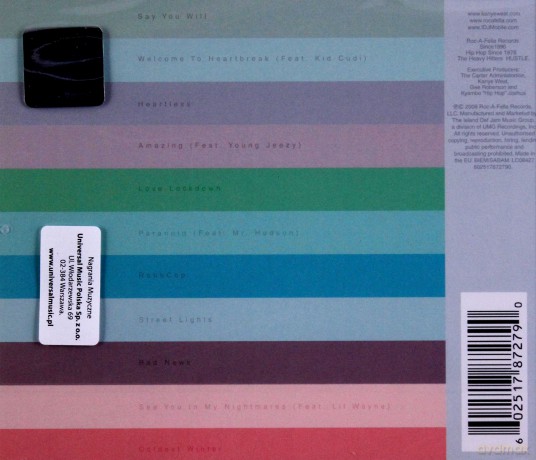 Kanye West: 808s & Heartbreak [CD]