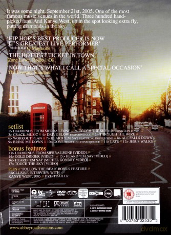 Kanye West: Late Orchestration (Slidepack) [DVD]