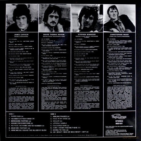 Traffic: Mr. Fantasy (180 gramm) [WINYL]