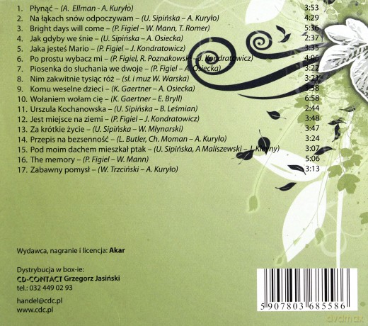 Urszula Sipińska: Antologia vol.3 (digipack) [CD]