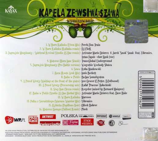 Kapela Ze Wsi Warszawa: Wymixowanie [CD]