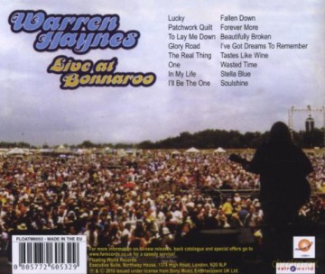 Warren Haynes: Live at Bonnaro [CD]