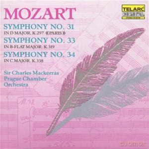 Wolfgang A.Mozart: Symphonies Nos. 31, 33 and 34 [CD]