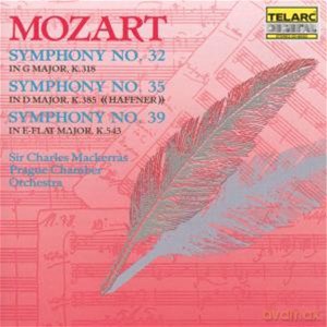 Wolfgang A.Mozart: Symphonies Nos. 32, 35 and 39 [CD]