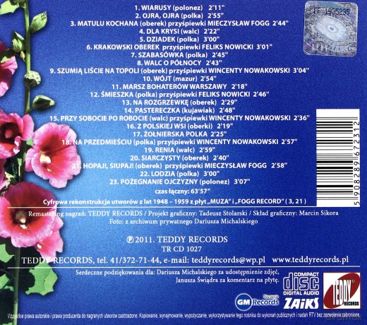 Zespół Harmonistów Tadeusz Wesołowskiego (digipack) [CD]