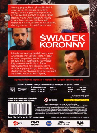 Świadek koronny (Mocne Polskie Kino) (booklet) [DVD]