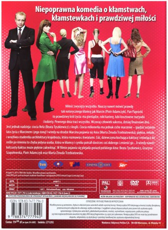 Nie kłam, kochanie (Damsko-męska kolekcja) (booklet) [DVD]