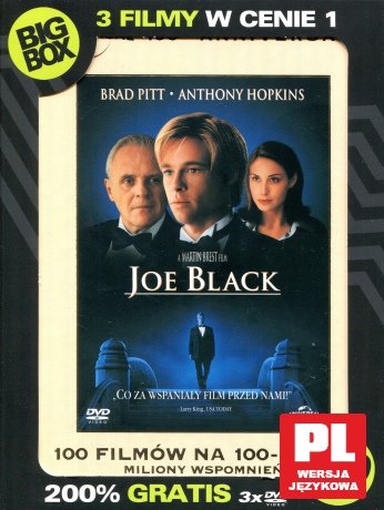 Big BOX 200%: Rzeź / Dom zły / Joe Black [BOX] [3DVD]+[3xKSIĄŻKA]
