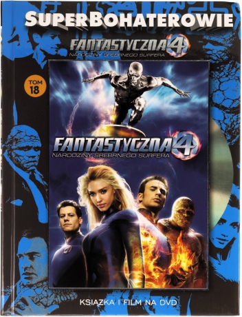 Fantastyczna Czwórka 2: Narodziny Srebrnego Surfera (Superbohaterowie) (booklet) [DVD]