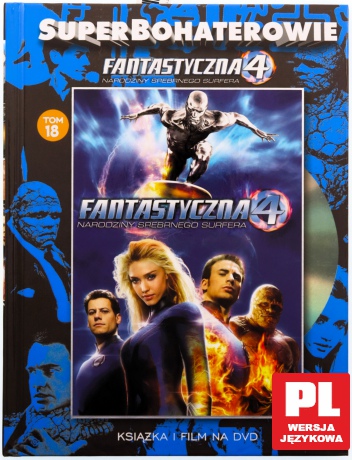 Fantastyczna Czwórka 2: Narodziny Srebrnego Surfera (Superbohaterowie) (booklet) [DVD]