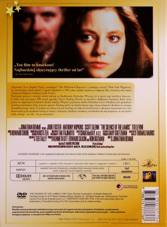 Milczenie owiec (Viva! Złota Kolekcja) (booklet) [DVD]