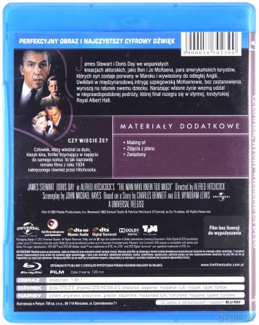 Człowiek, który wiedział za dużo [Blu-Ray]