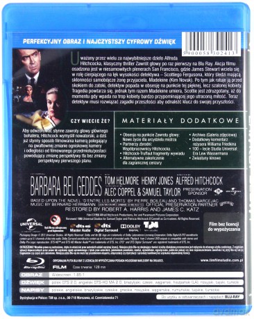 Zawrót głowy [Blu-Ray]