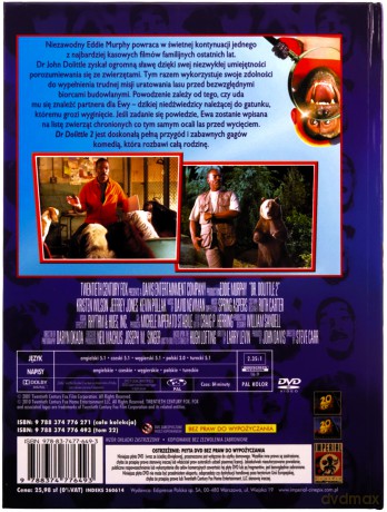 Dr. Dolittle 2 (Kino familijne) (booklet) [DVD]