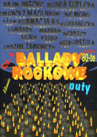 Ballady Rockowe 1 - Lata 80-Te - Nuty [KSIĄŻKA]