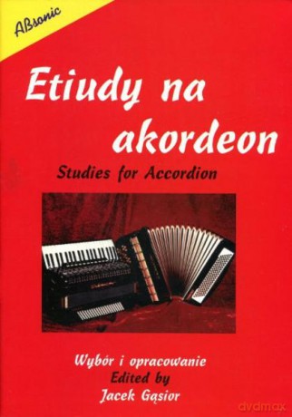 Etiudy Na Akordeon - J. Gąsior [KSIĄŻKA]