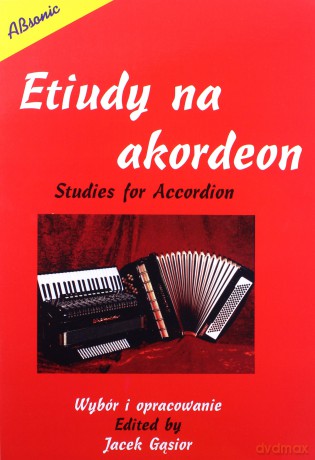 Etiudy Na Akordeon - J. Gąsior [KSIĄŻKA]