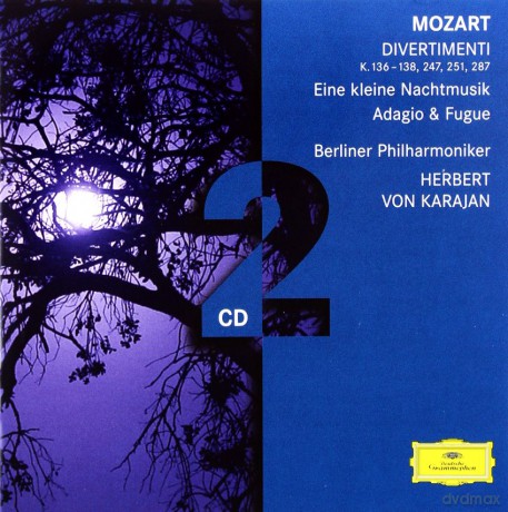 Karajan: Mozart:6 Divertimenti,Eine Kleine Nachtm [CD]