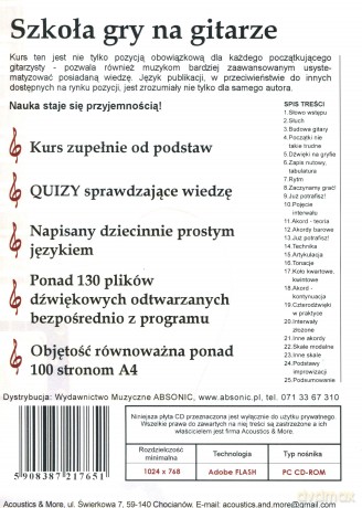 Szkoła Gry Na Gitarze - Jakub Żołubak Część 1 [PROGRAM PC]