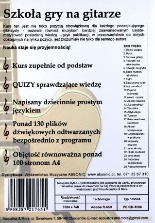 Szkoła Gry Na Gitarze - Jakub Żołubak Część 1 [PROGRAM PC]