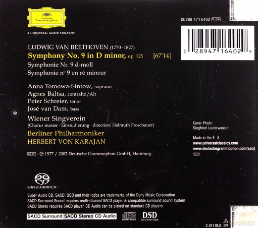Karajan: Beethoven 9 [SACD]