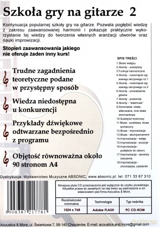 Szkoła Gry Na Gitarze - Jakub Żołubak Cz.2 [CD]