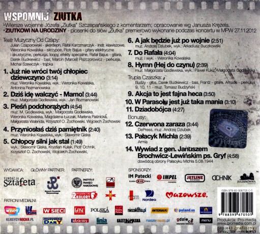 Wspomnij Ziutka (digipack) [CD]