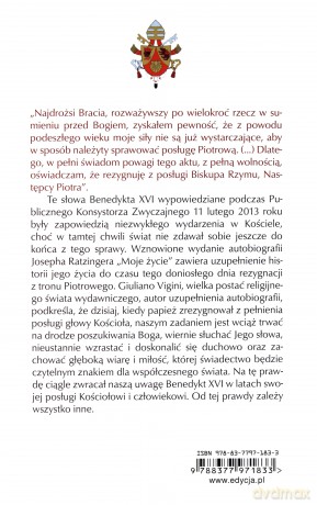 Moje życie. Autobiografia - Benedykt XVI (Joseph Ratzinger) [KSIĄŻKA]