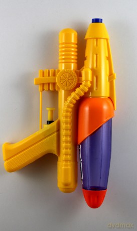 Pistolet na wodę 21cm 3kol [ZABAWKA]