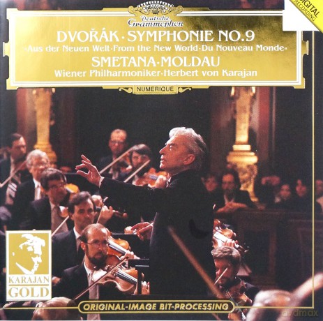 Karajan  Wp: Dvorak:Sym 9 + Smetana:Moldau [CD]