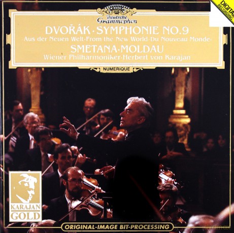Karajan  Wp: Dvorak:Sym 9 + Smetana:Moldau [CD]