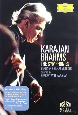 Karajan Berliner Phil.: Brahms:Symphonies 1-4 [2DVD]