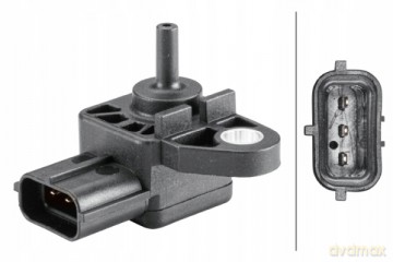 Hella 6PP 358 152-291 Czujnik, ciśnienie doładowania, Czujnik, ciśnienie w kolektorze dolotowym Mazda Mitsubishi
