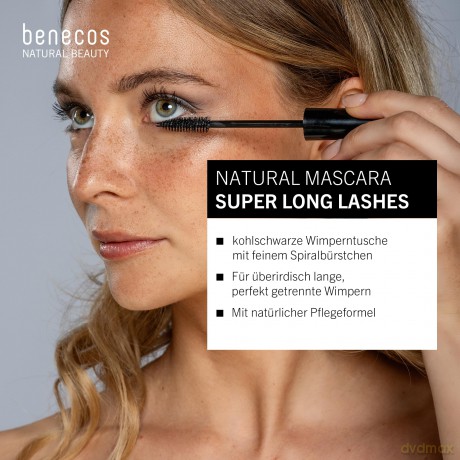 BENECOS mascara super long lashes 8 ml [KOSMETYKI]