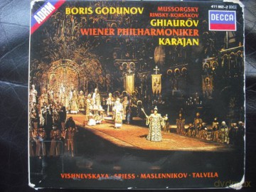 Karajan Wp: Mussorgsky:Boris Godunov (Ga) [3CD]