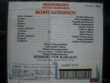 Karajan Wp: Mussorgsky:Boris Godunov (Ga) [3CD]