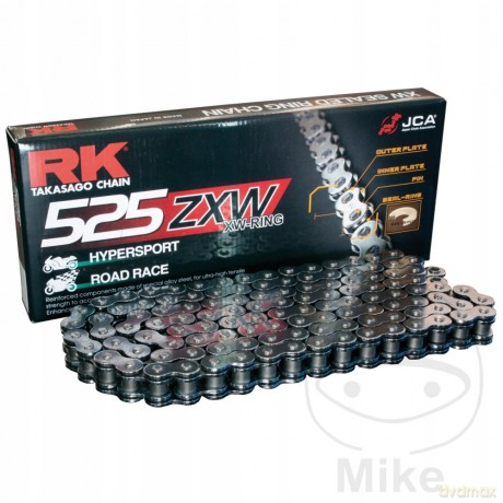 Łańcuch napędowy RK 525ZXW 118 otwarty z zakuwką