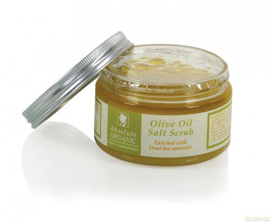 ABSOLUTE ORGANIC peeling solny z oliwą z oliwek [KOSMETYKI]
