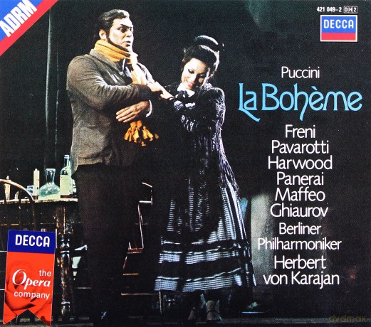 Karajan, Freni, Pavarotti: Puccini - La Boheme [2CD]