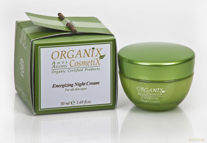 ORGANIX COSMETIX przeciwzmarszczowy odbudowujący krem na noc [KOSMETYKI]