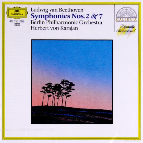 Karajan: Beethoven:Syms 2+7 [CD]