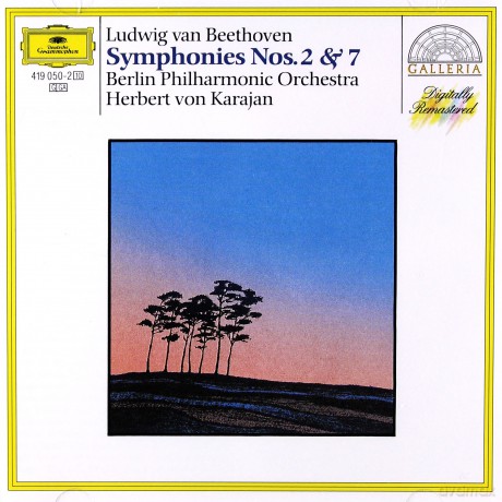 Karajan: Beethoven:Syms 2+7 [CD]