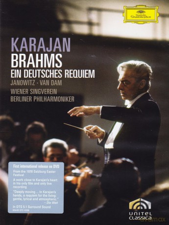 Karajan: Brahms:Ein Deutsches Requiem Op.45 [DVD]